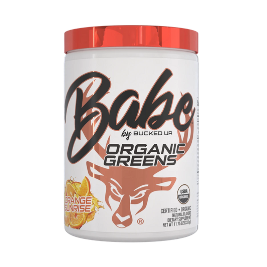 Bucked Up Supps - Babe Organic Greens - Orange Sunrise
