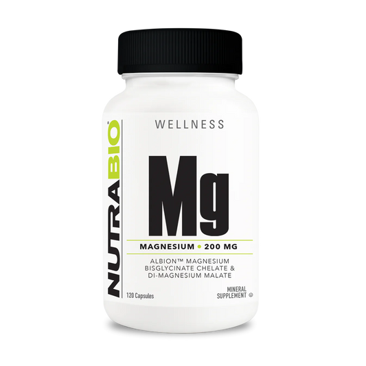 NutraBio Mg - Magnesium Complex - 200mg